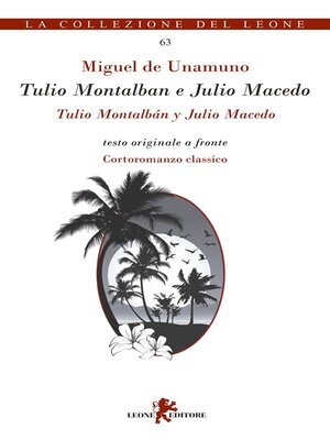 cover image of Tulio Montalban e Julio Macedo
